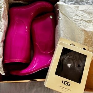 UGG Fuchsia Waterproof Boots